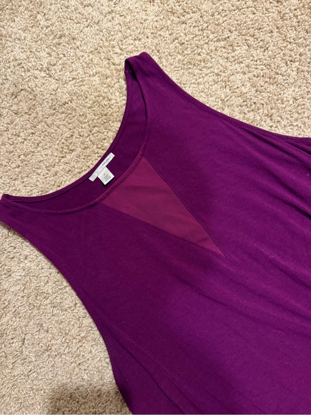 Halogen Purple Mesh-Accent Tank